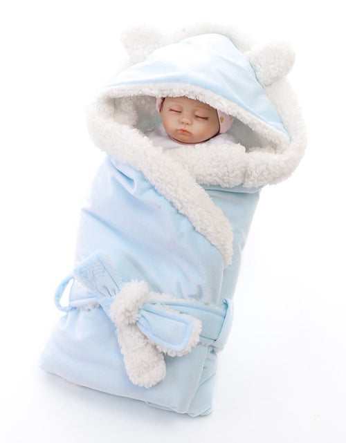 Load image into Gallery viewer, Warm Velvet Fleece Baby Blanket
