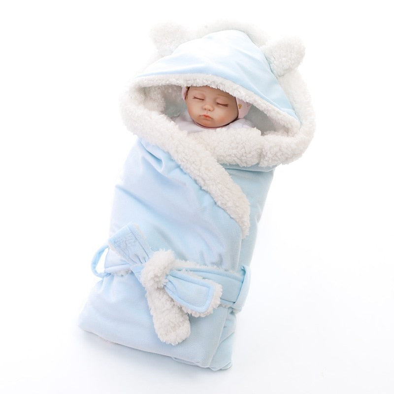 Warm Velvet Fleece Baby Blanket