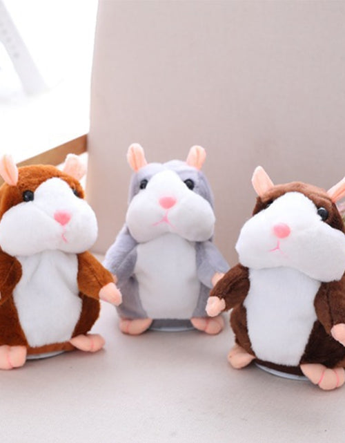 Load image into Gallery viewer, Talking Hamster Falante Mouse Pet Plush
