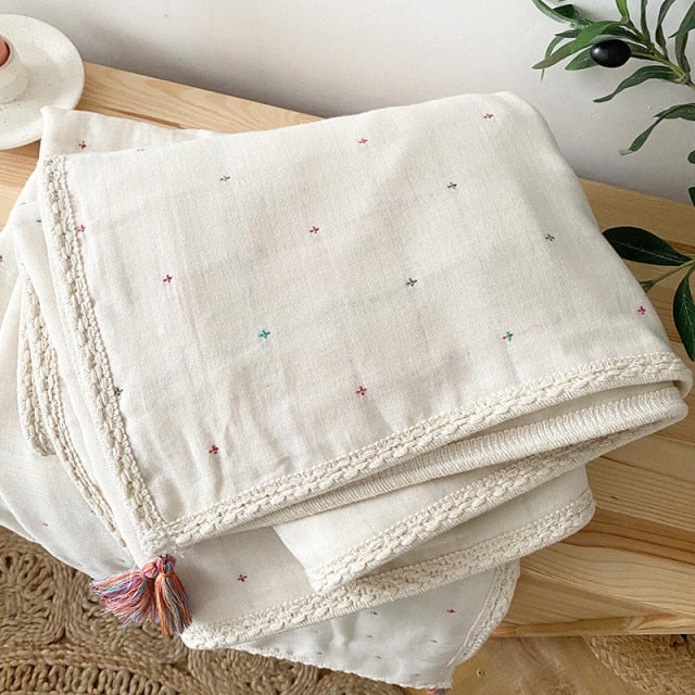 Baby Blanket Swaddle Wrap Soft Toddler