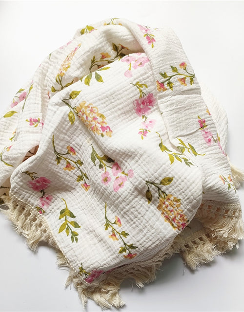 Load image into Gallery viewer, Baby Blankets Newborn Tassel
