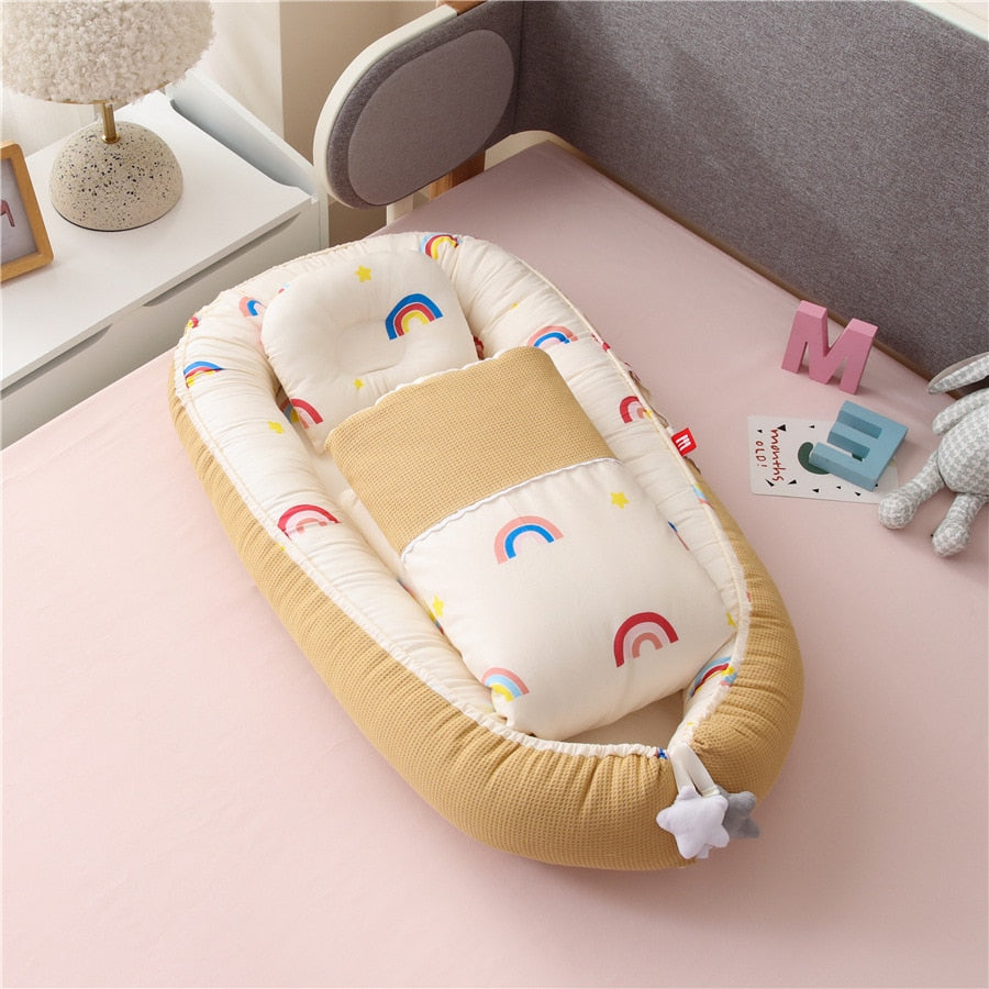 Portable Baby Nest Cotton Baby Cot
