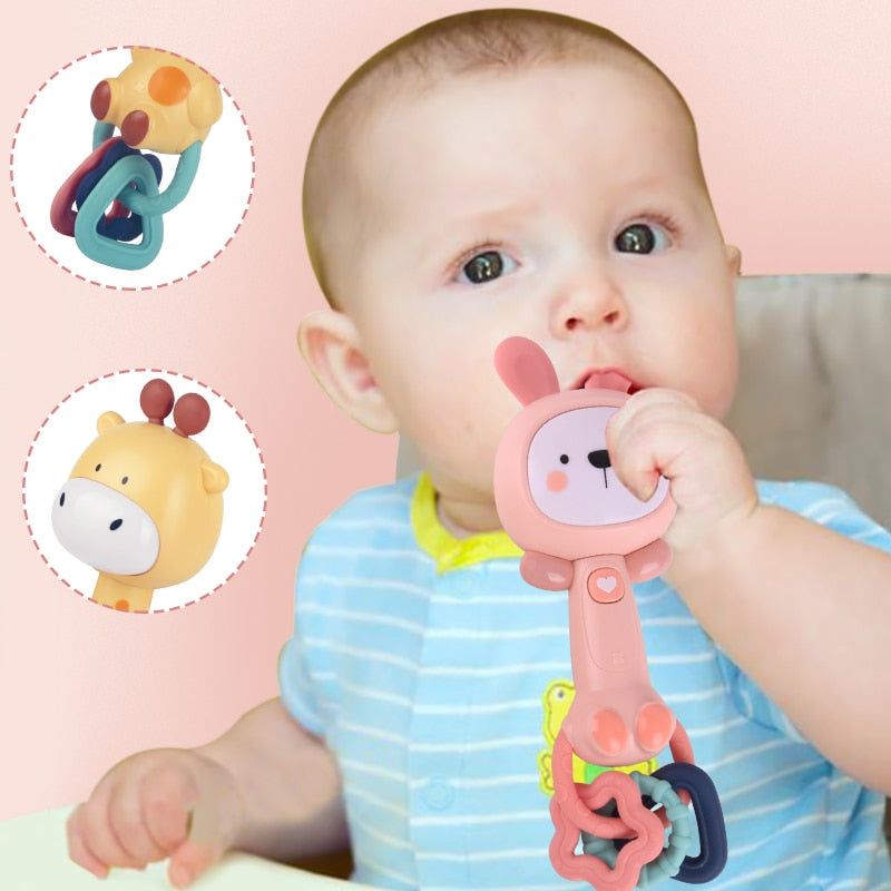 Montessori Soft Teething Toys For Baby