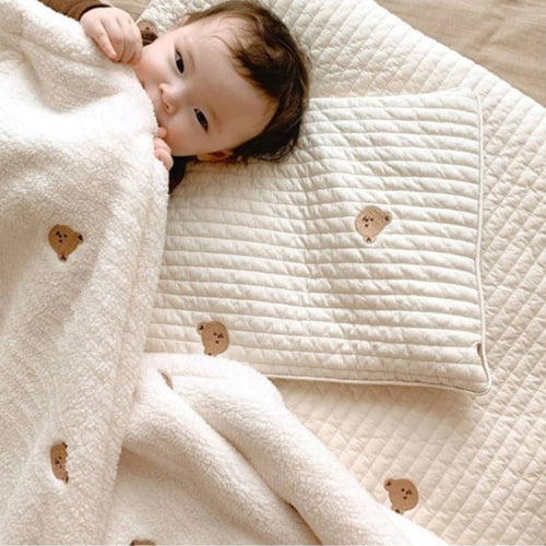 Load image into Gallery viewer, Cartoon Bear Baby Blanket Thicken
