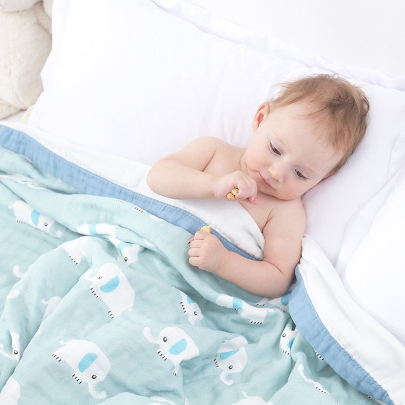 Muslin Cotton Baby Sleeping Blanket