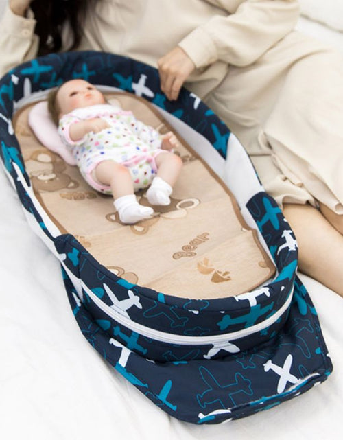 Load image into Gallery viewer, Baby Travel Cot Bed Newborn
